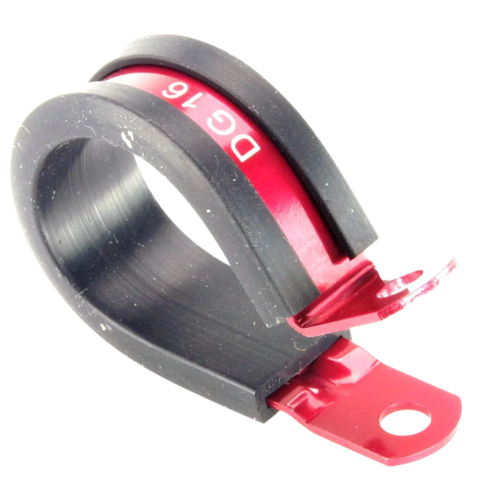 Red Anodised Aluminium P-Clip 5 - 25mm Choose Size - Image 9