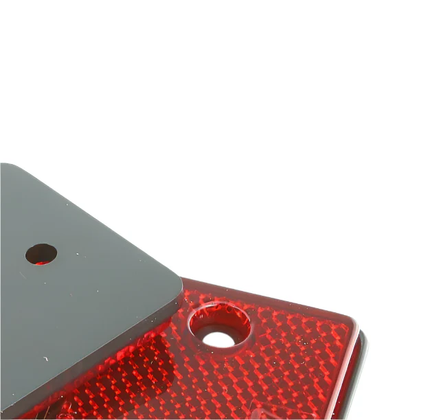 Red Rear Reflectors Rectangular 75x45mm - Image 2