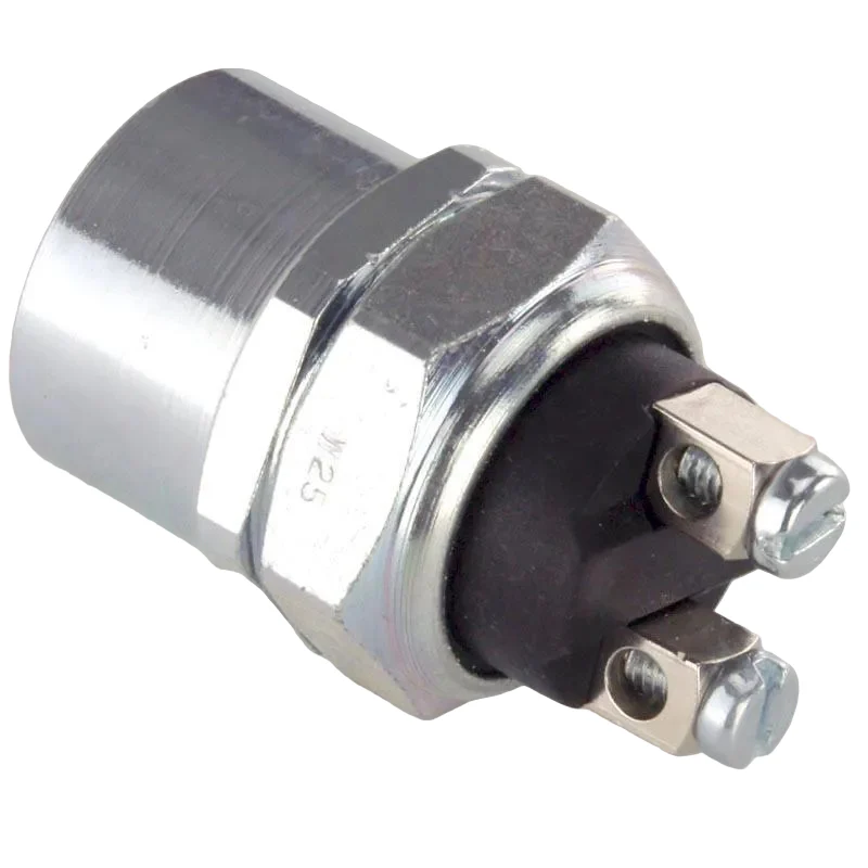 Shrouded Heavy Duty Red/Chrome Push Button Switch - Image 2