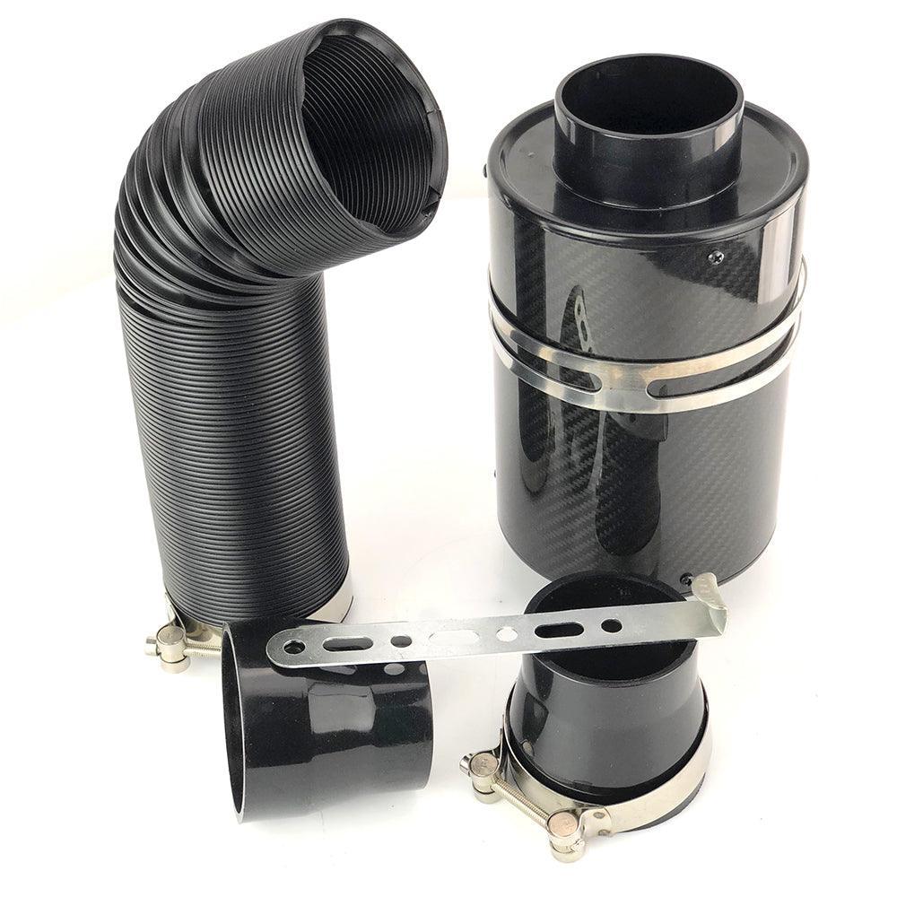 Remote Carbon Fibre Canister Air Filter 200mm Long - Image 8