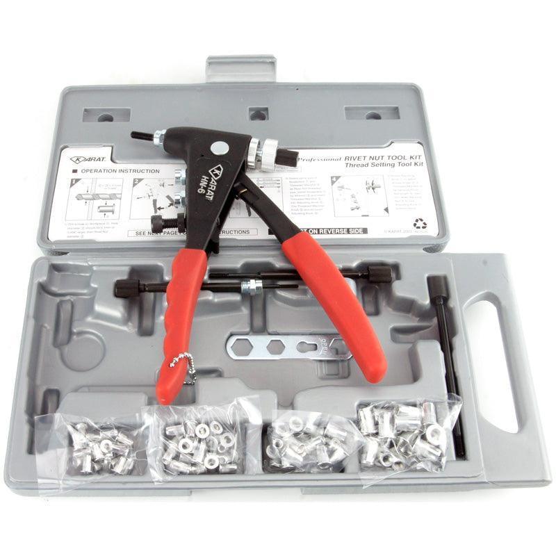 Quick Change Mandrel Rivnut Kit in Blow Moulded Case