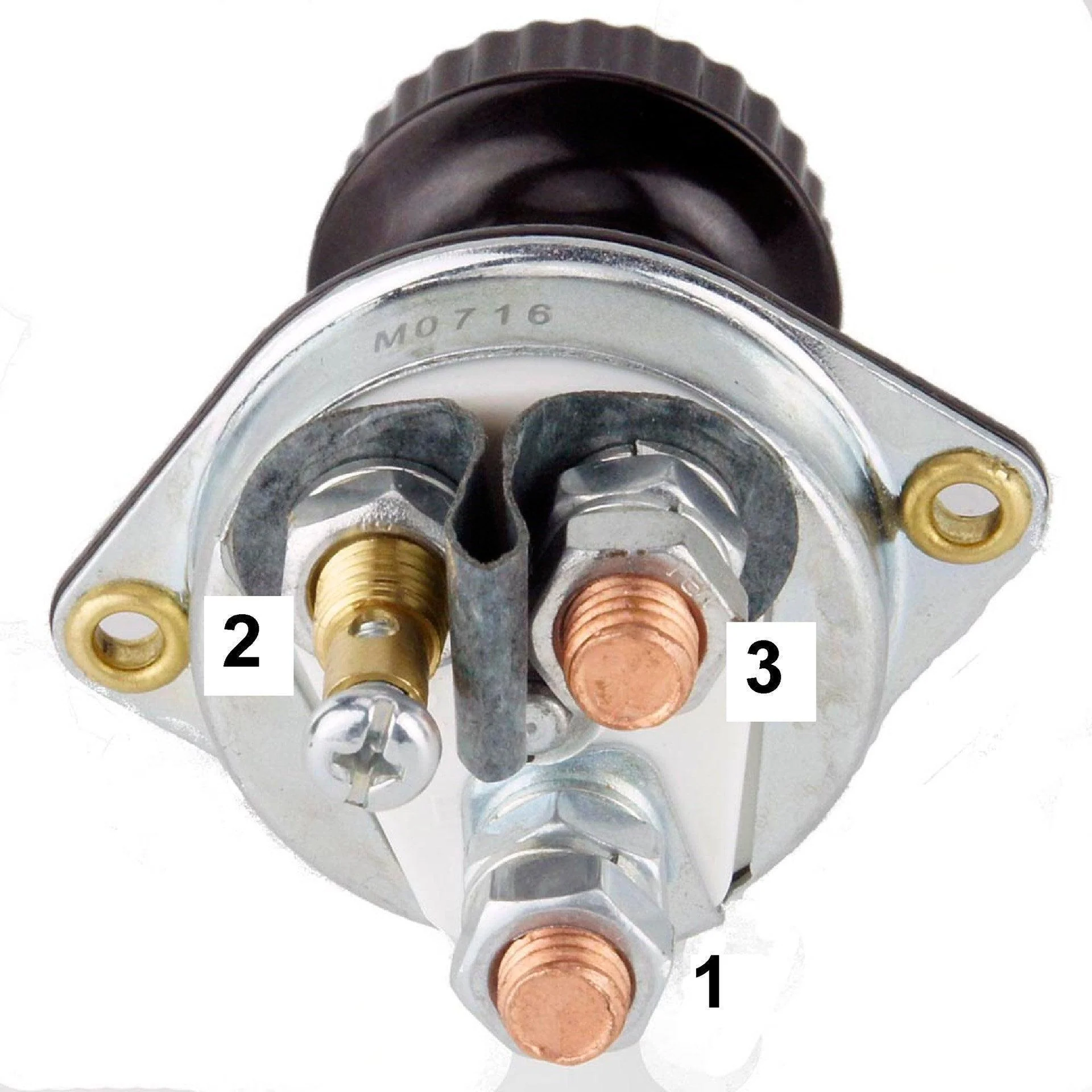 Rotary Battery Cut-Off Switch with Clock Feed. - Image 2