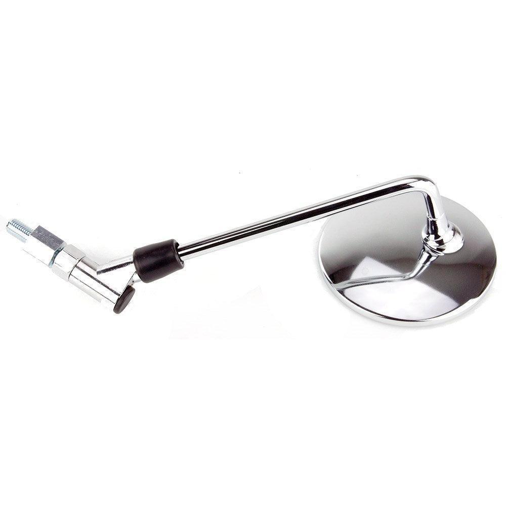 Round Chrome Mirrors With Post Mount - Image 3