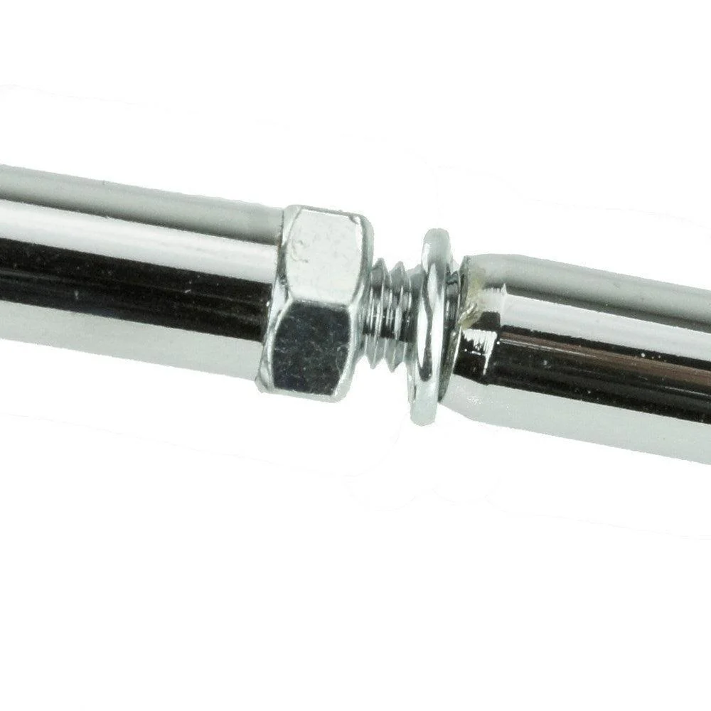 Round Chrome Stalk Mirrors - Image 3