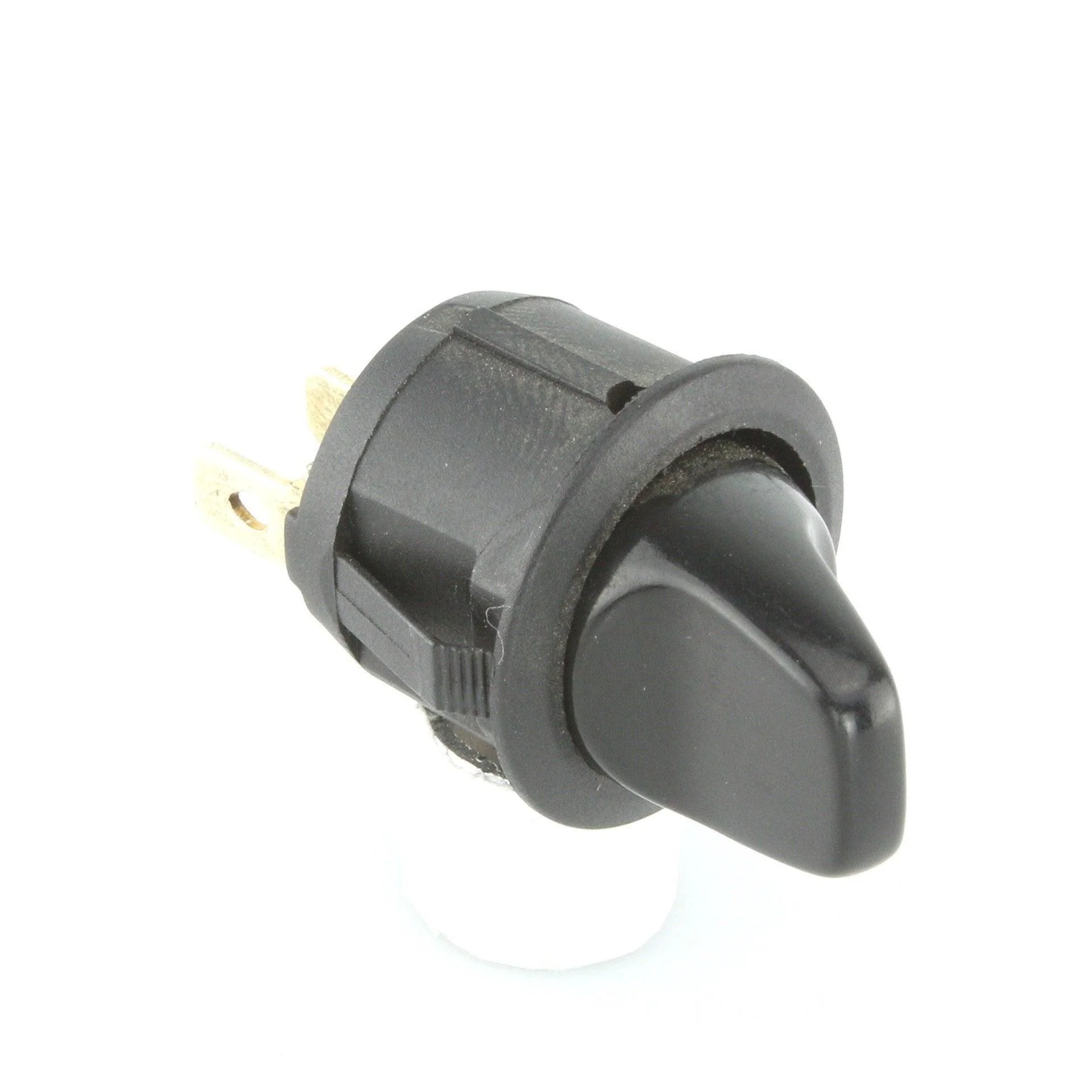 Round Toggle Switch Black - Image 2
