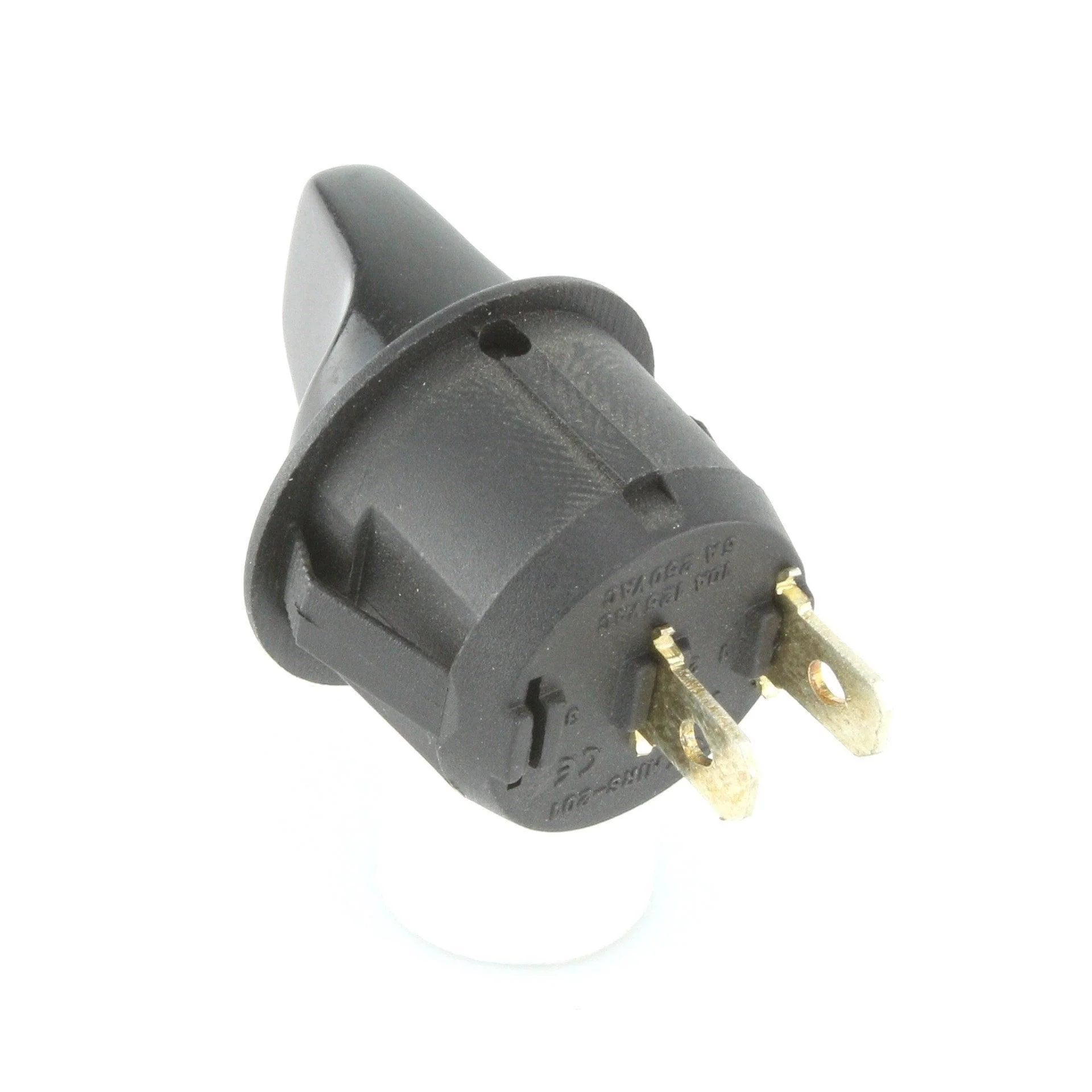 Round Toggle Switch Black - Image 3