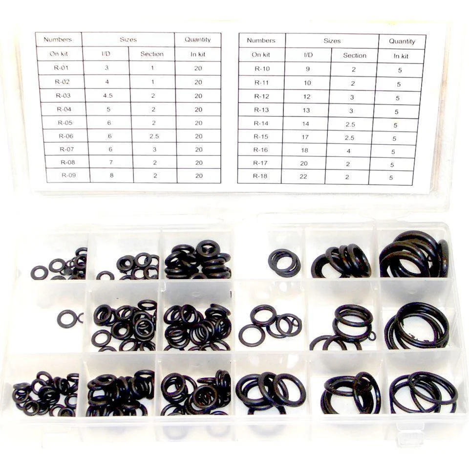 Rubber O Ring Selection Pack Of 225