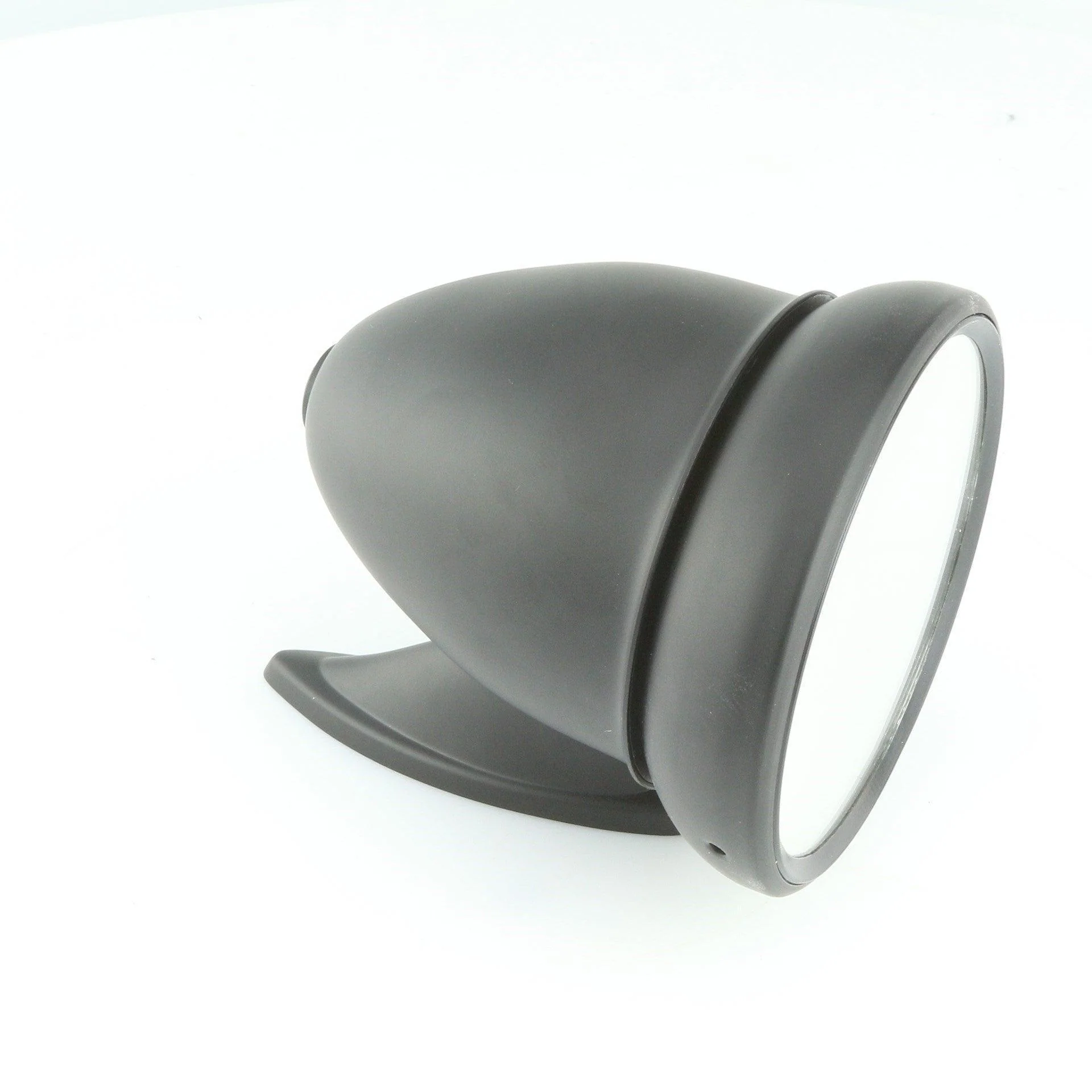 Satin Black Classic Bullet Mirror 100mm
