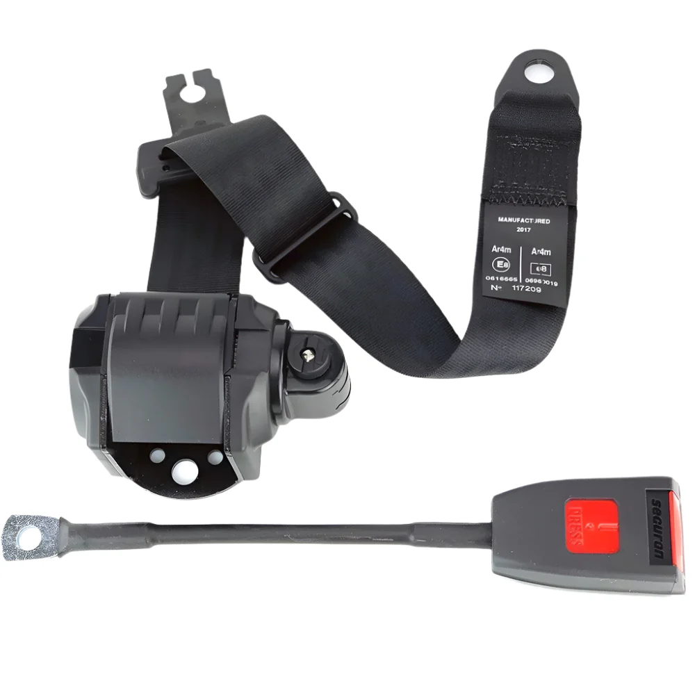 Securon 3 Point Fixing, Multi-Angle Retractable Long Stalk Black