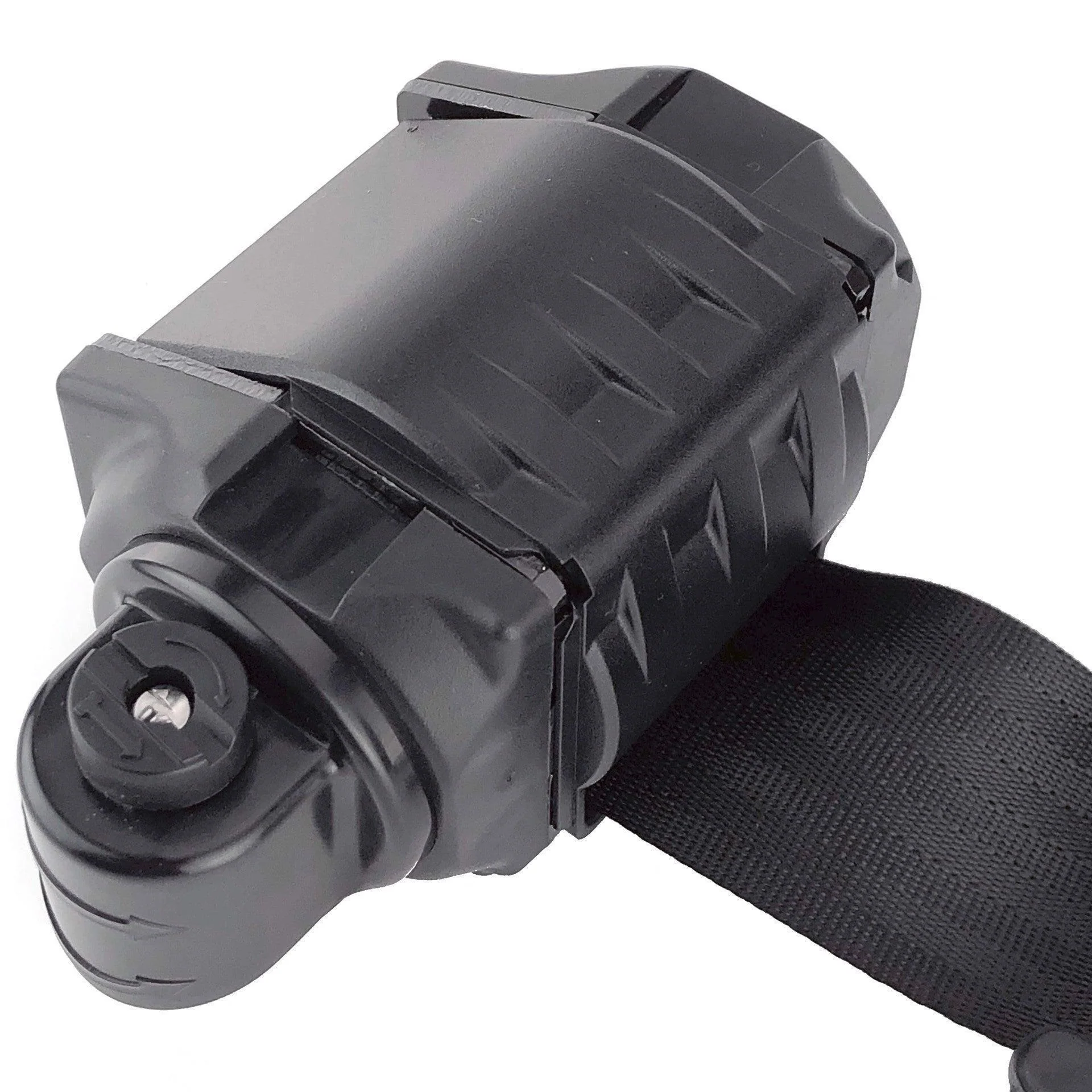 Securon 3 Point Fixing, Multi-Angle Retractable Long Stalk Black - Image 2
