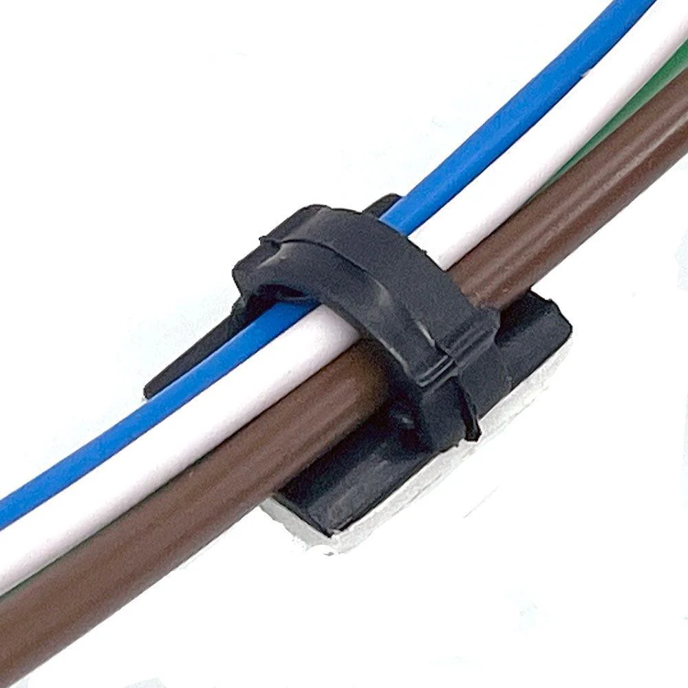 Self Adhesive 5mm Cable Clips - Image 3