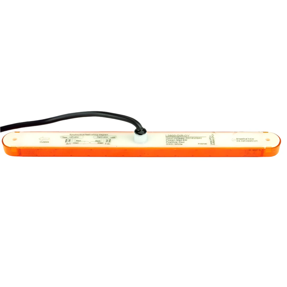 Sequencing  LED 260mm Rear Amber Indicator Light - Image 4