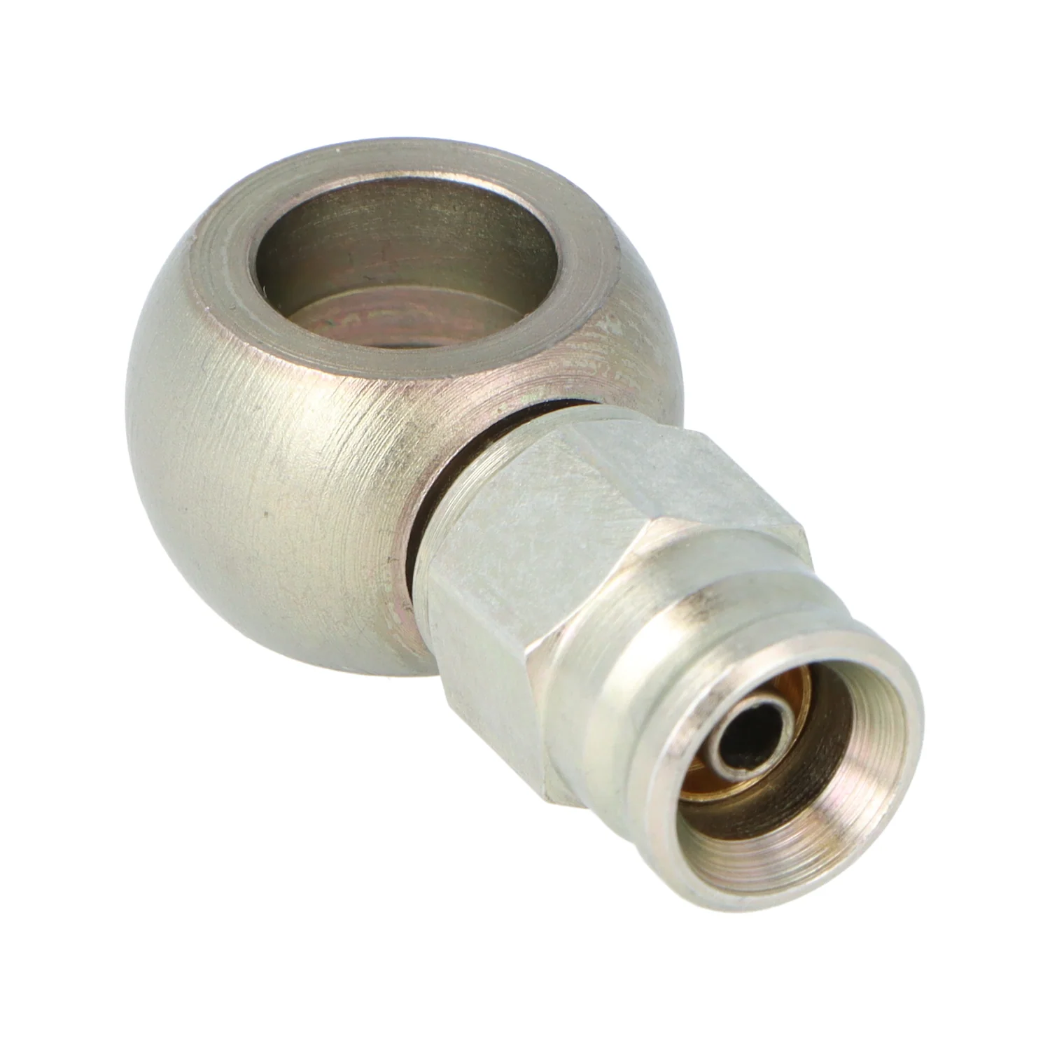 Short Banjo Hose End For 10mm or 3/8" Banjo Bolt
