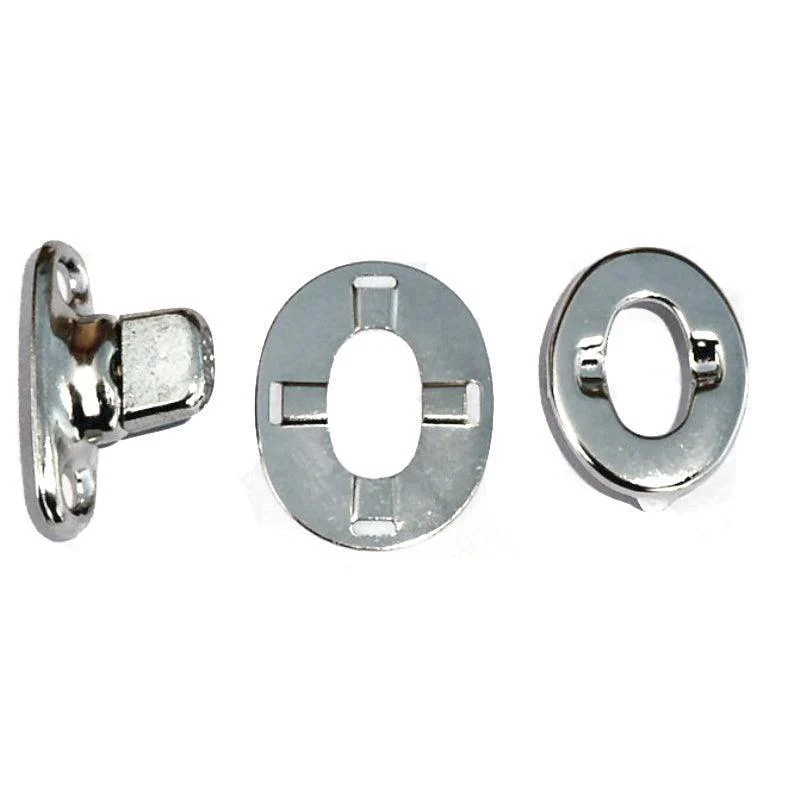 Short Nickel Plated Turnbuckle Fasteners Pack Of 5