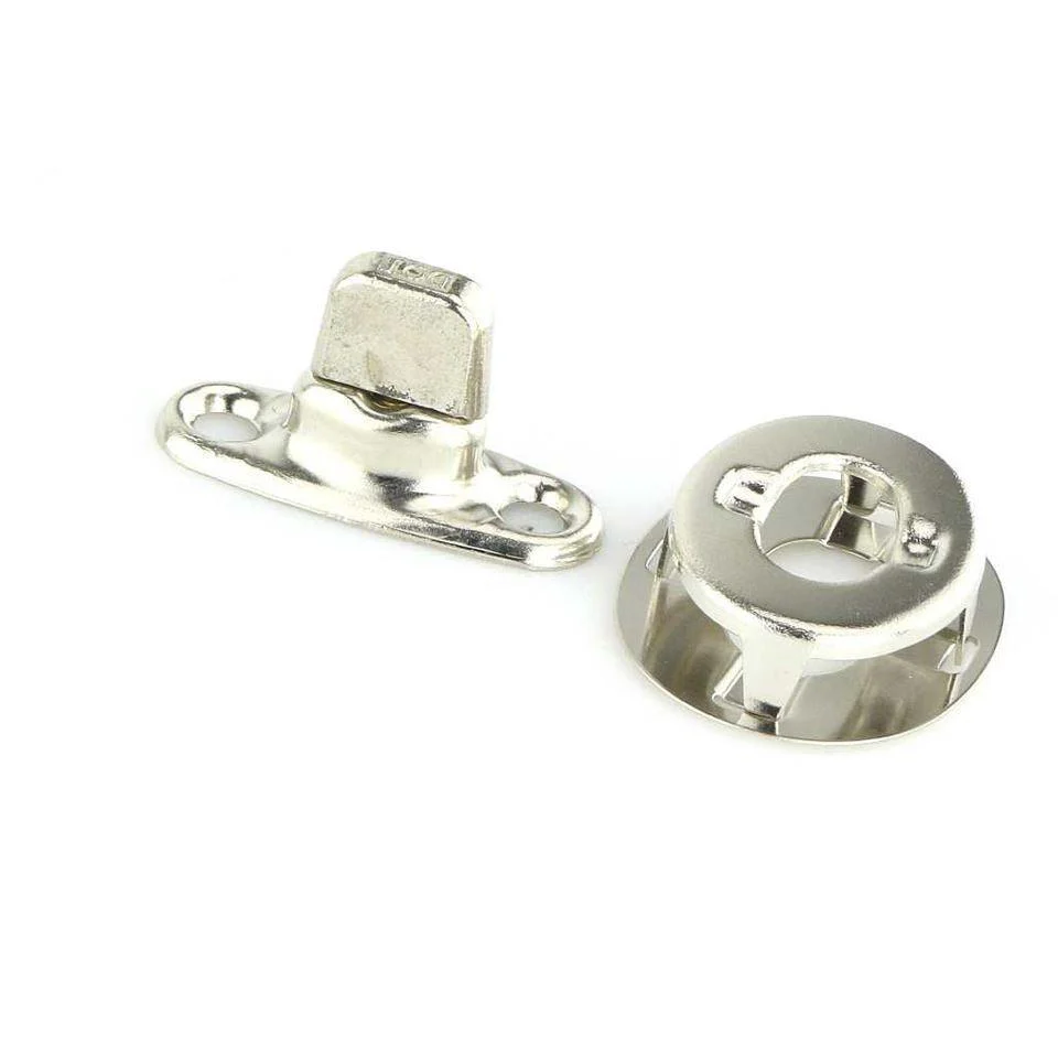 Short Nickel Plated Turnbuckle Fasteners Pack Of 5 - Image 2