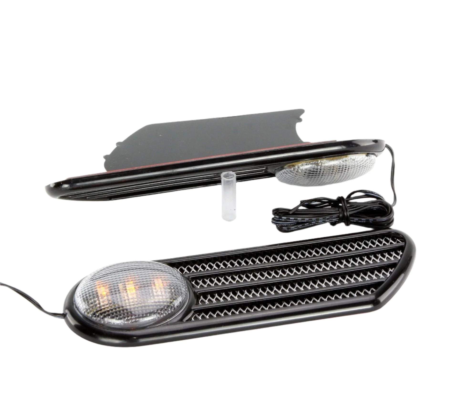 Side Repeater Vents With Orange LED Repeaters 205mm - Image 3