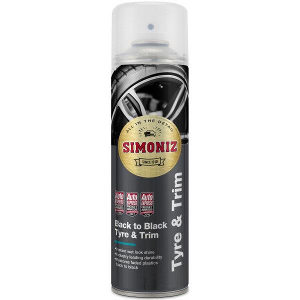 Simoniz Back to Black Tyre & Trim 500ml - Restores & Protects
