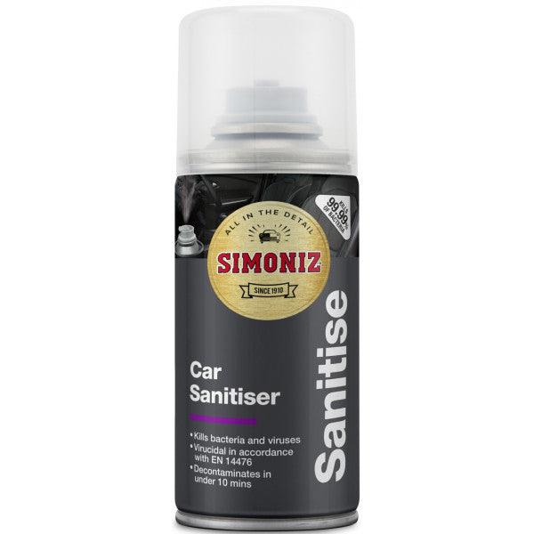 Simoniz Car Sanitiser 150ml - Kills 99.99% of Bacteria