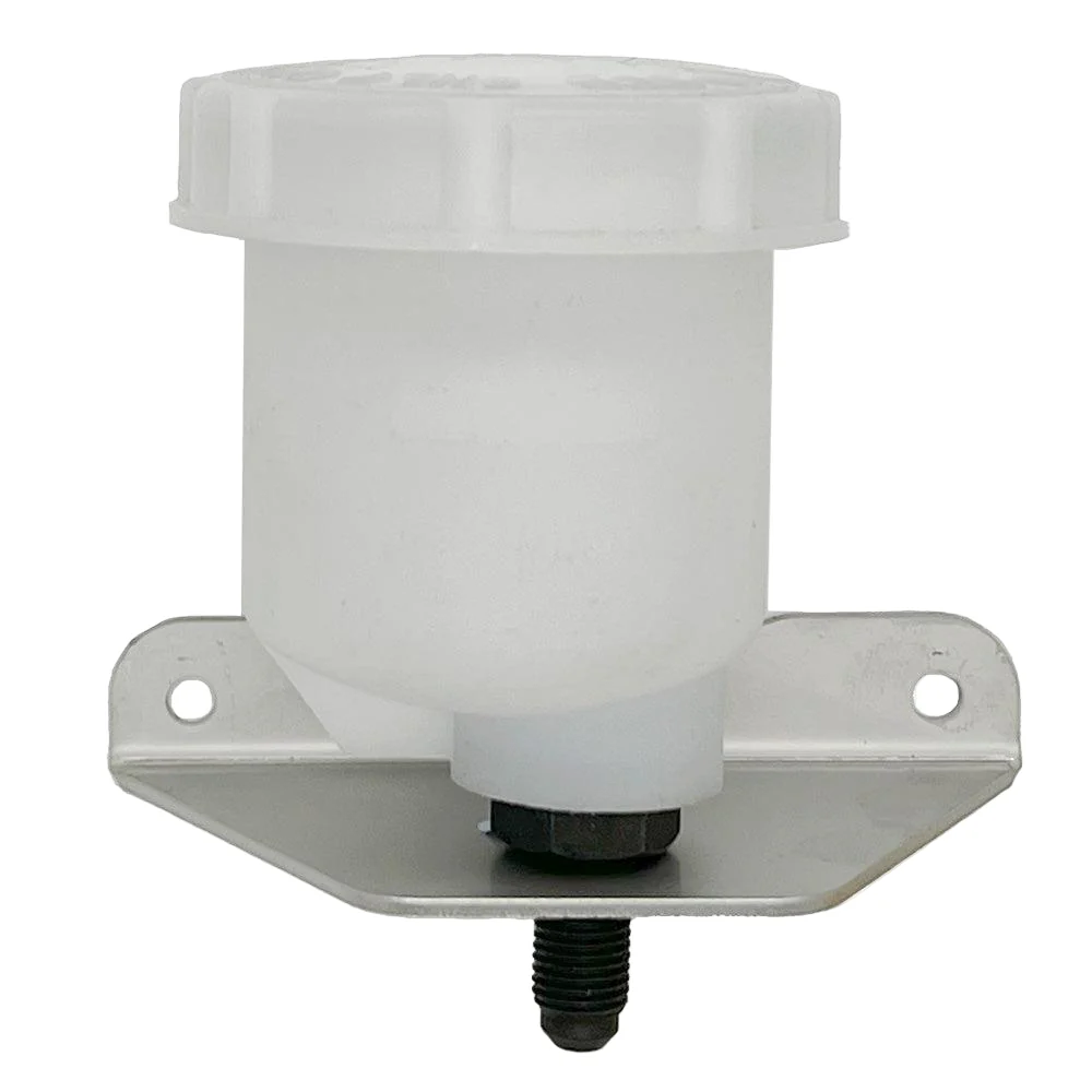 Single Brake Fluid Reservoir 7/16" UNF With Bracket - Image 3