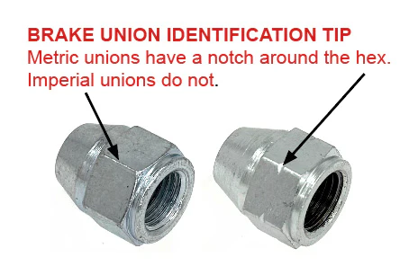 Single M10 x 1 Female Brake Union - Image 3