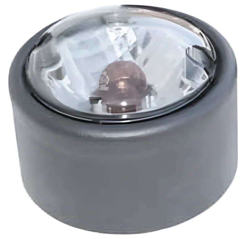 Single Round Lamp Housing Black 120mm - Image 2