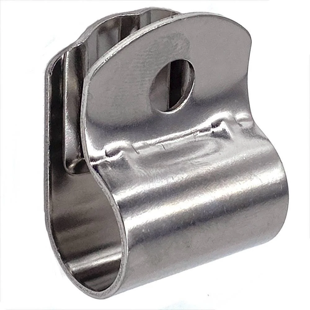 Single Spotlight Clamp Stainless Steel for Badge Bar