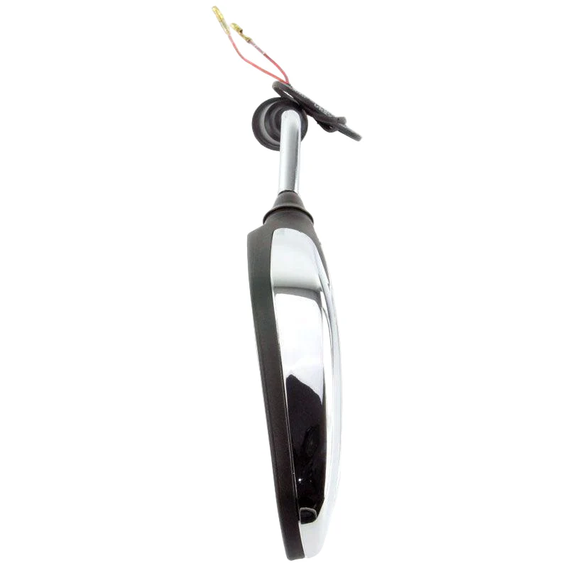 Slimline Chrome Mirror With Indicator 270mm Pair - Image 3
