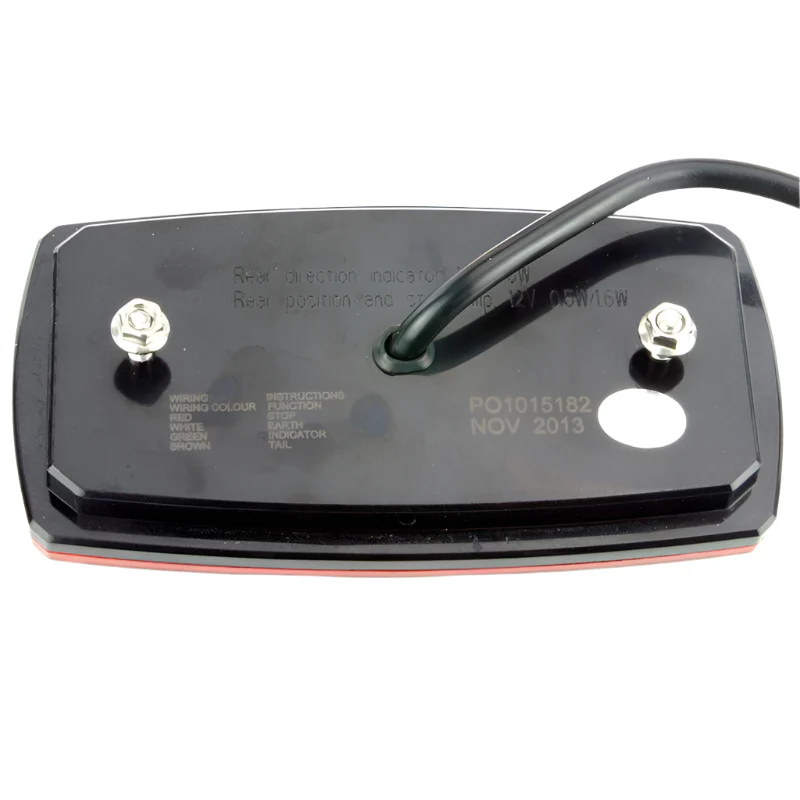 Slimline LED Rectangular All-In-One Rear Lamp With Built-In Reflector 150mm - Image 2