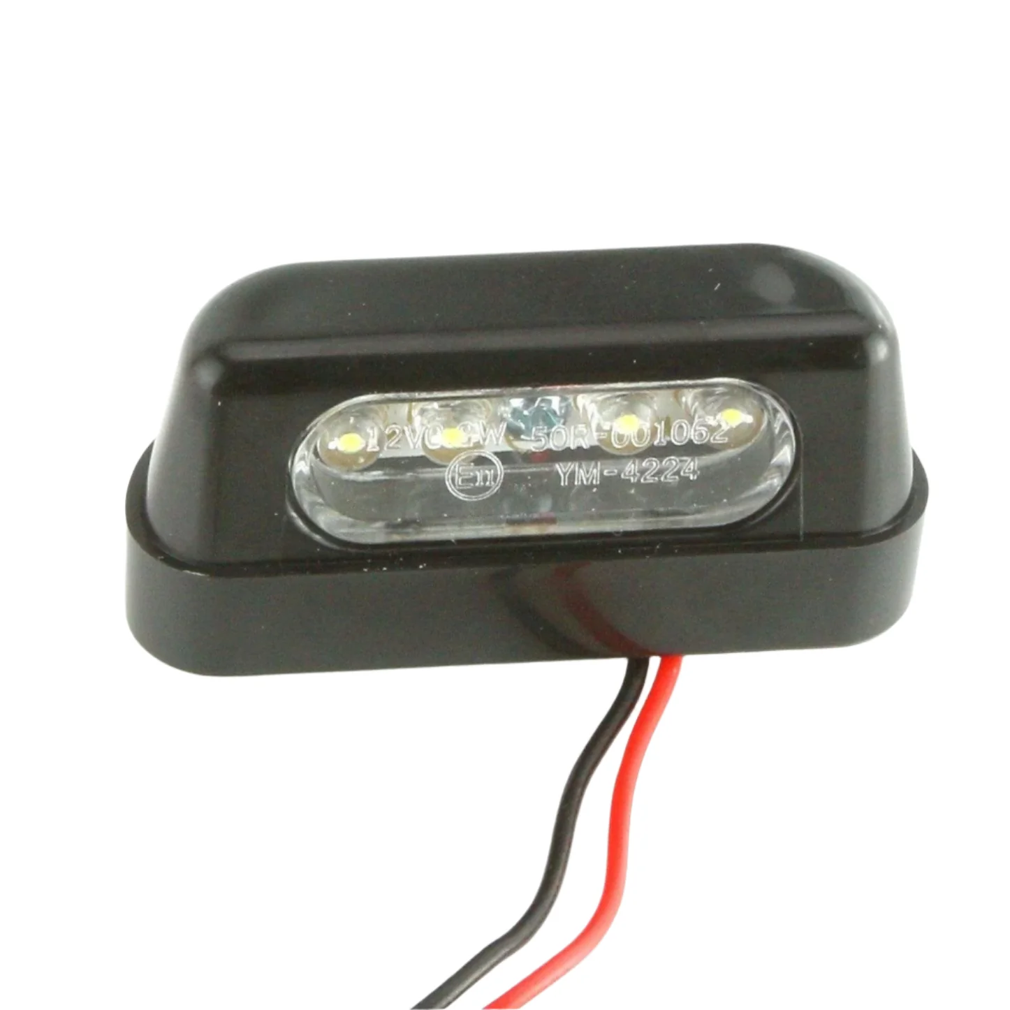 Small Black LED Rear Number Plate Light 55mm - Image 3
