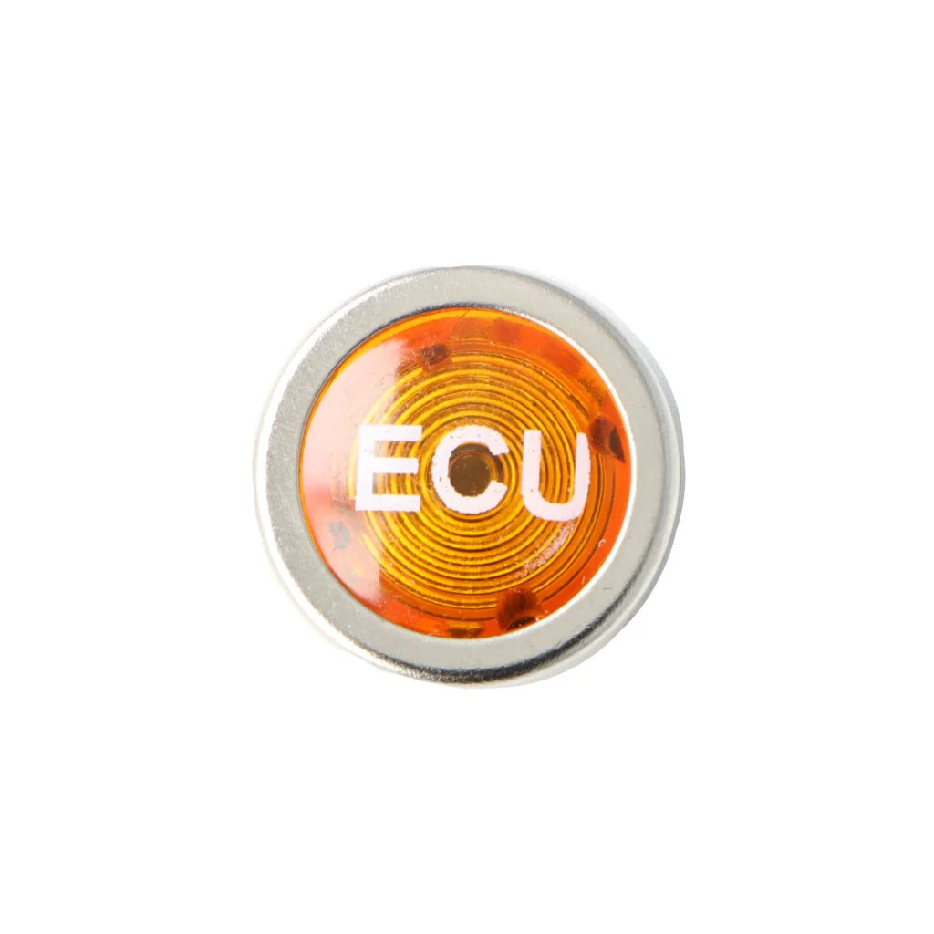Small Chrome Bezel Warning Light Series - Rear Fog, Indicator, Brake, ECU, and More - Image 10