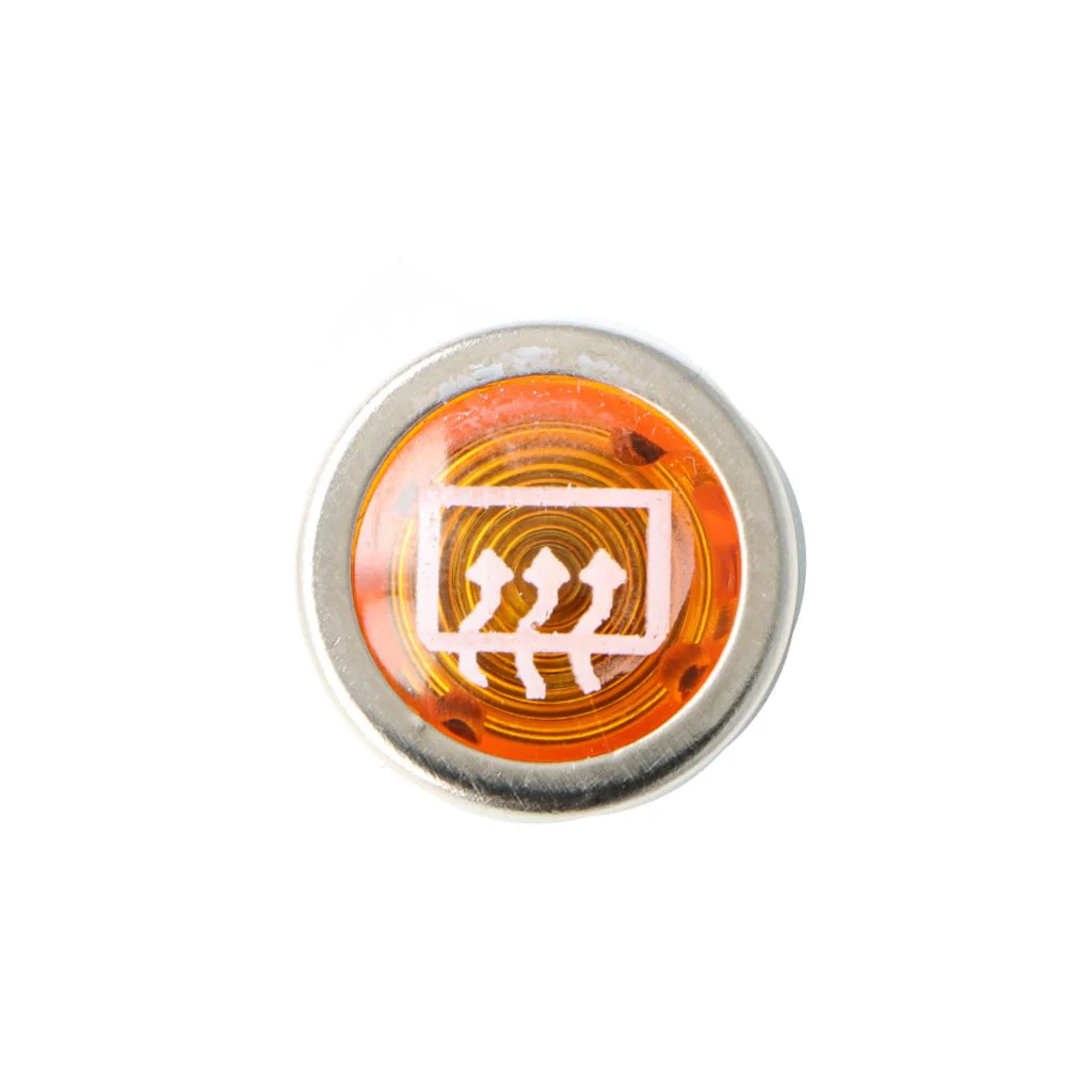 Small Chrome Bezel Warning Light Series - Rear Fog, Indicator, Brake, ECU, and More - Image 11