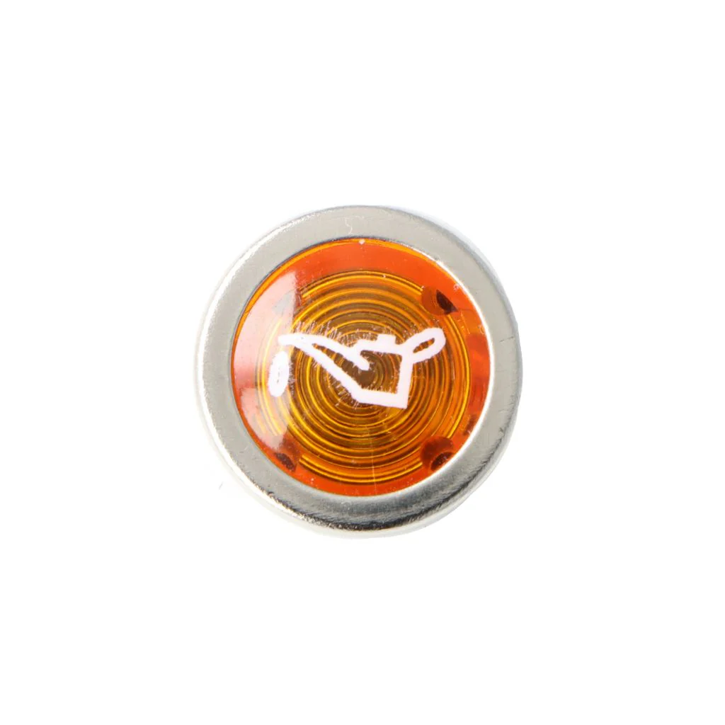 Small Chrome Bezel Warning Light Series - Rear Fog, Indicator, Brake, ECU, and More - Image 13