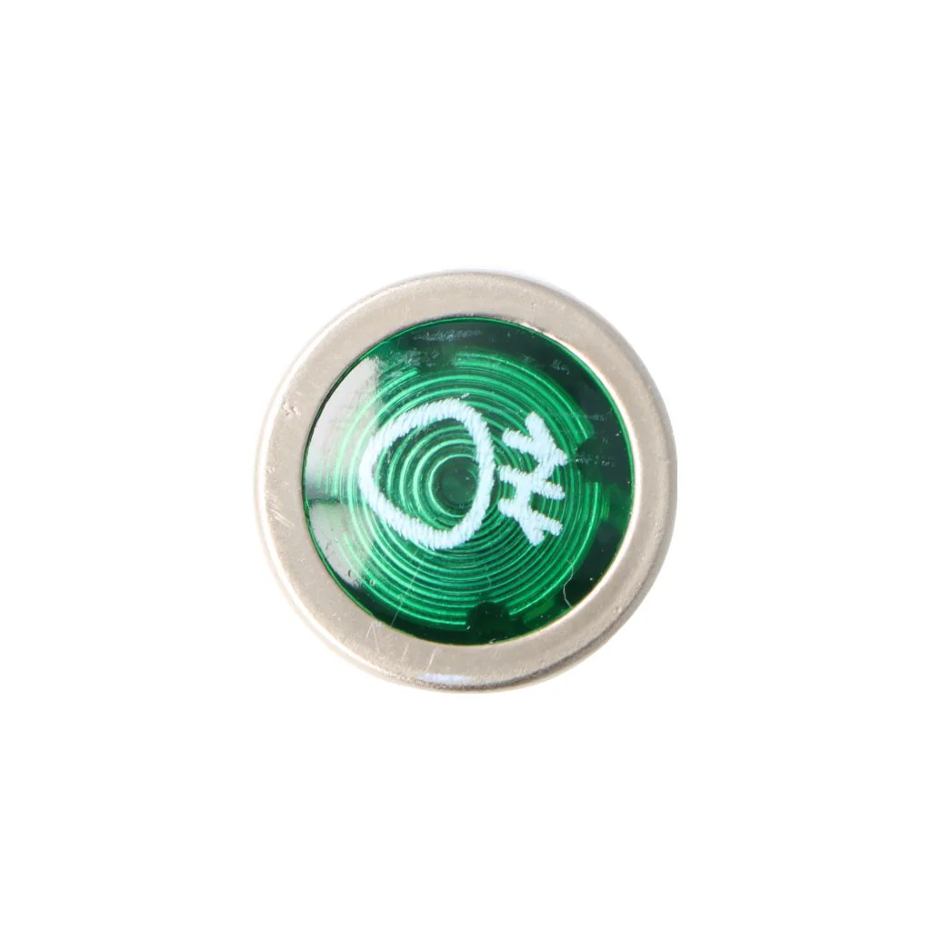 Small Chrome Bezel Warning Light Series - Rear Fog, Indicator, Brake, ECU, and More - Image 20
