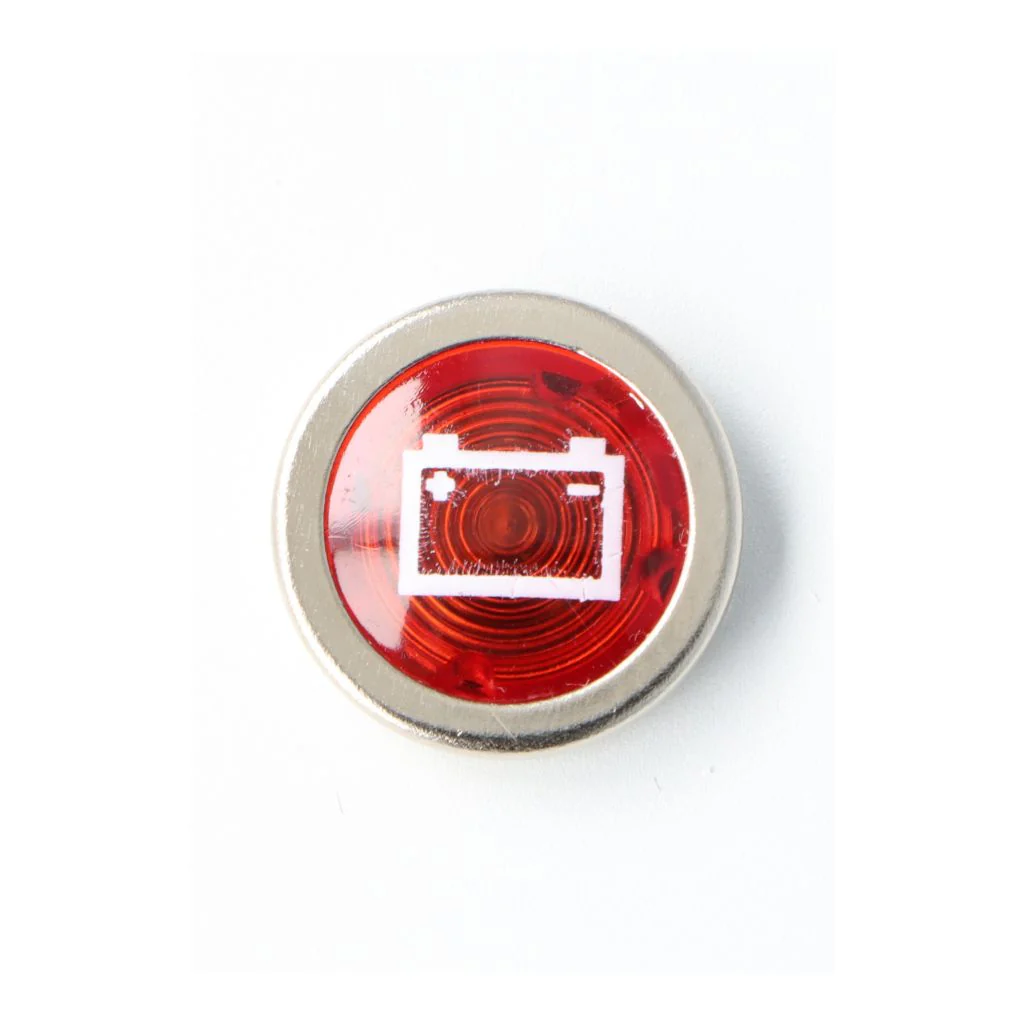 Small Chrome Bezel Warning Light Series - Rear Fog, Indicator, Brake, ECU, and More - Image 24