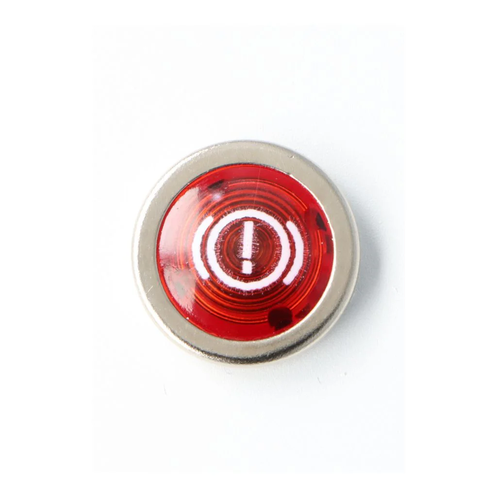 Small Chrome Bezel Warning Light Series - Rear Fog, Indicator, Brake, ECU, and More - Image 25