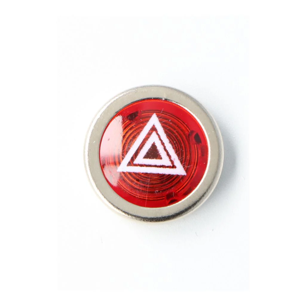 Small Chrome Bezel Warning Light Series - Rear Fog, Indicator, Brake, ECU, and More - Image 26