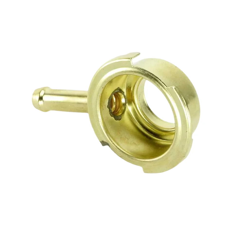 Small Pressed Brass Filler Neck - Image 2