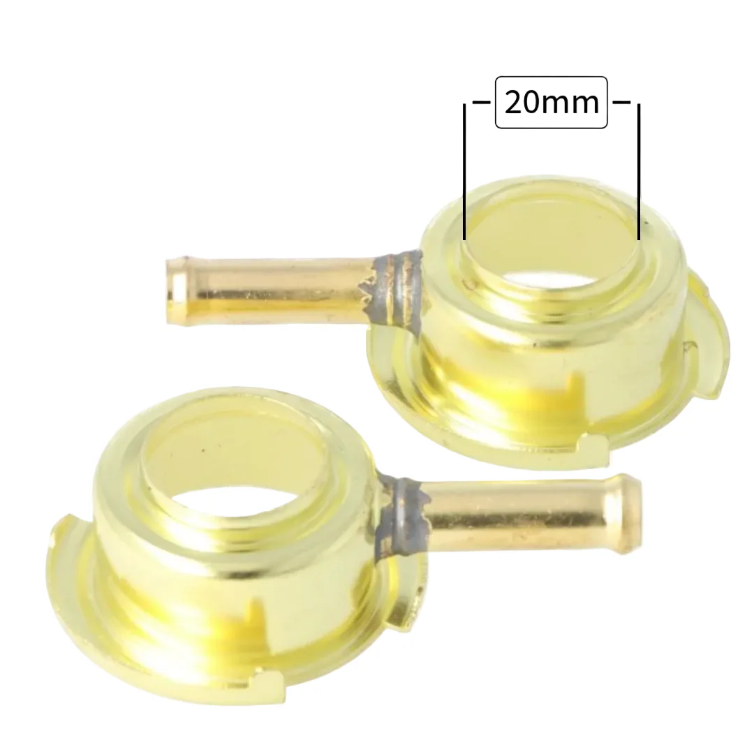 Small Pressed Brass Filler Neck - Image 4