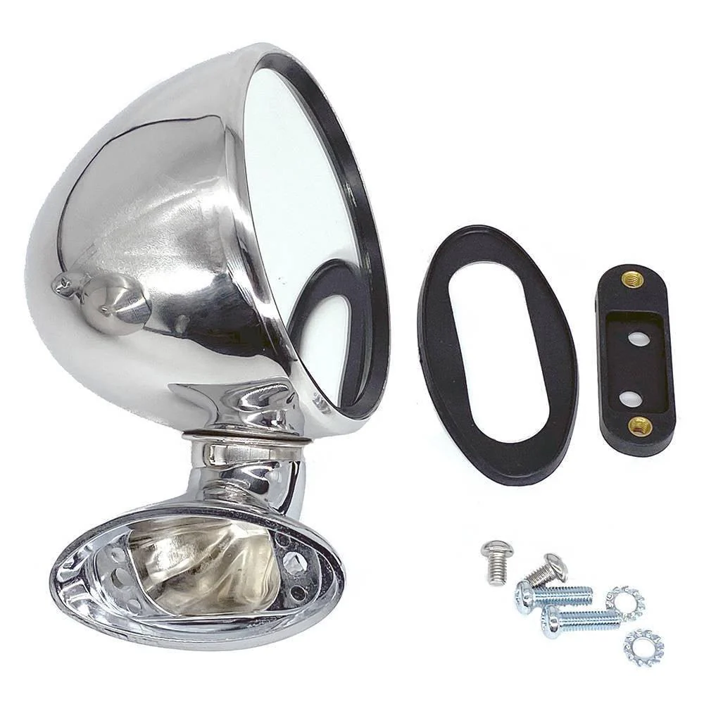 Small Round Mini Sports Mirror Pair - Image 2