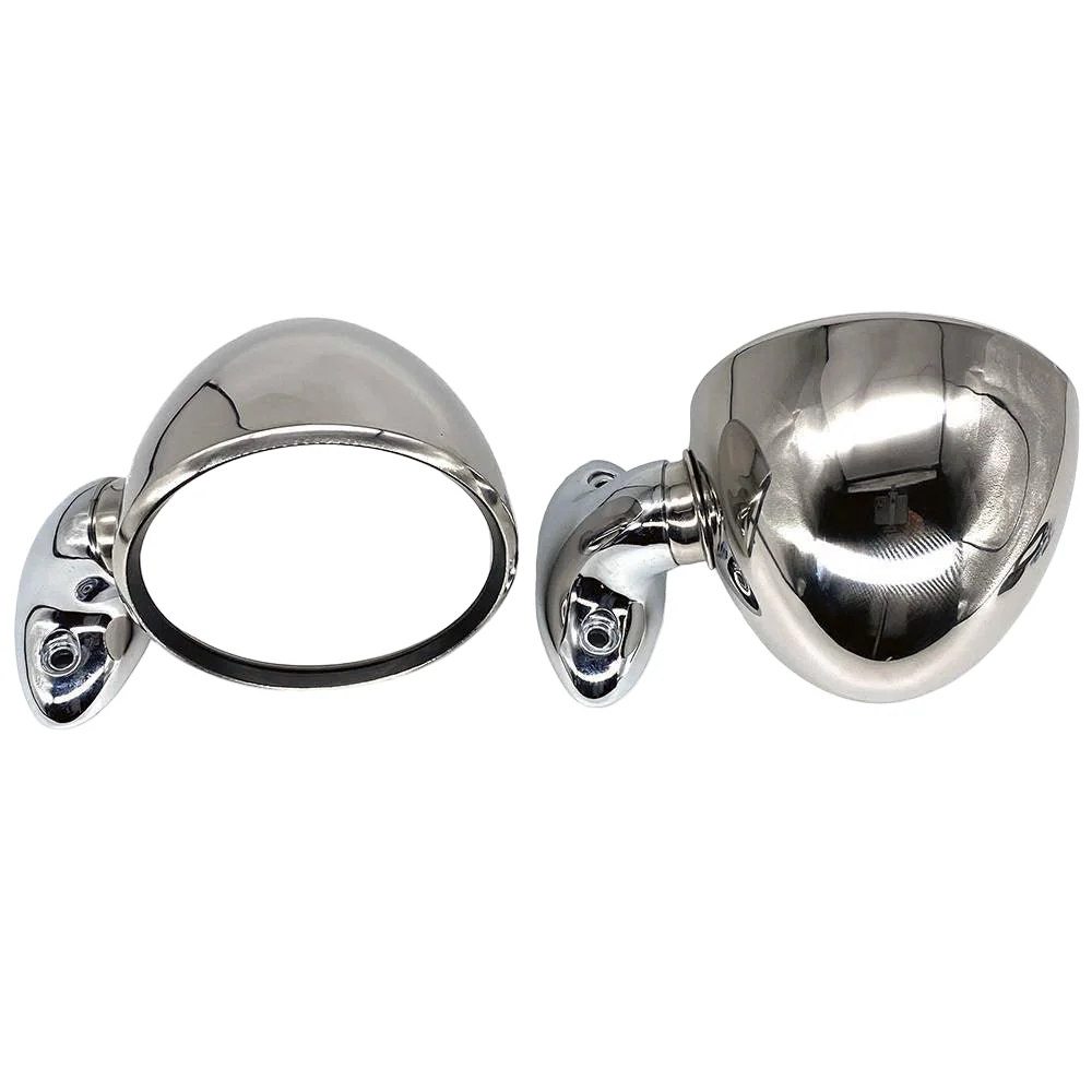 Small Round Mini Sports Mirror Pair - Image 3