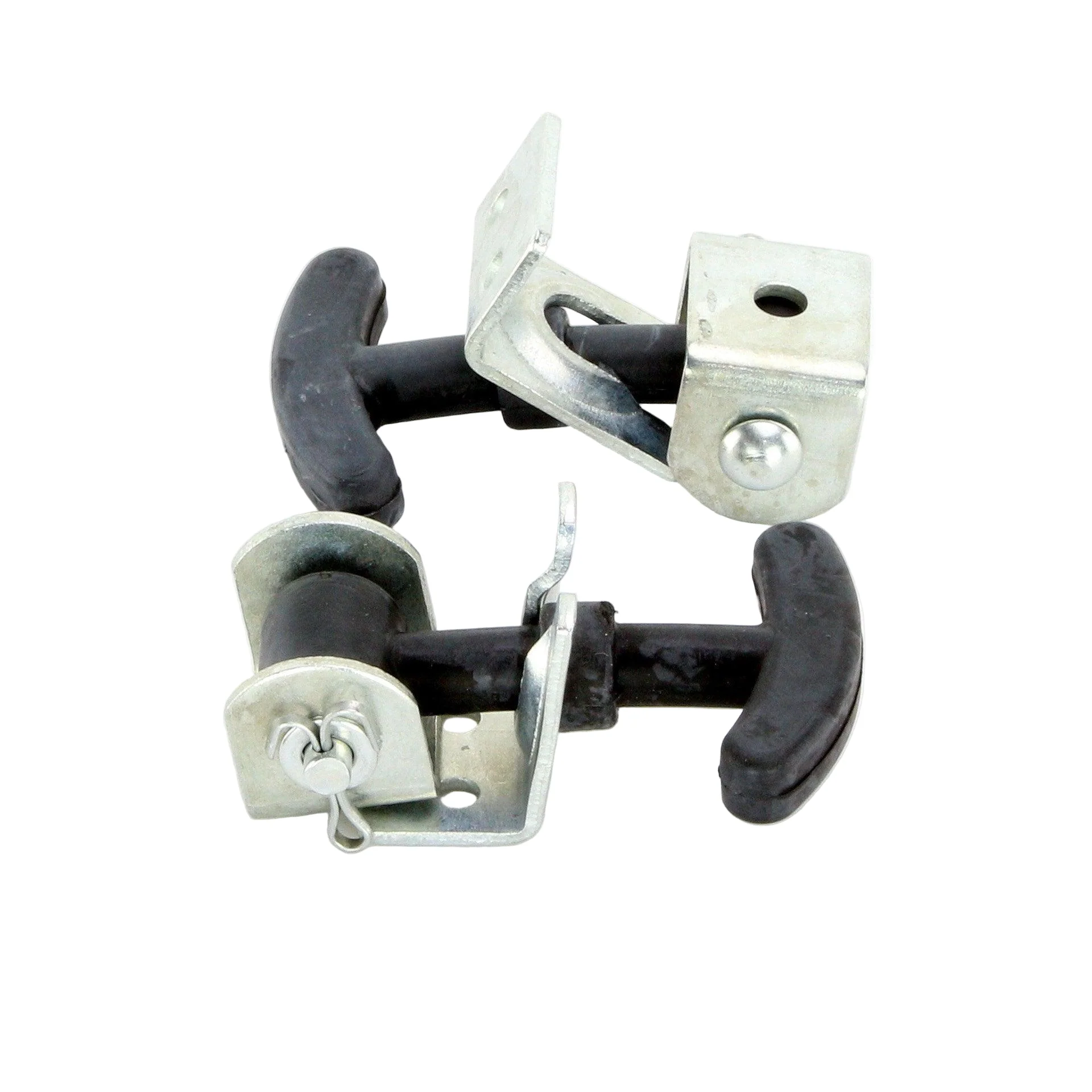 Small Rubber Bonnet/Boot Hook Kit 64mm Pair - Image 4