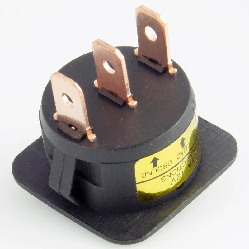 Square Rocker Switch Illuminated Green - Image 3