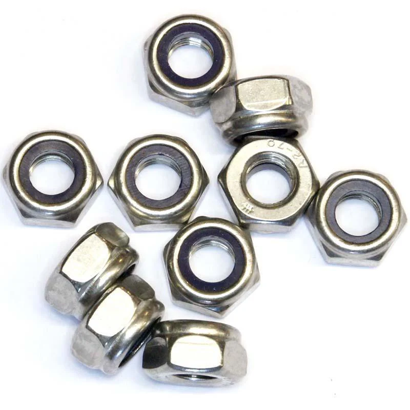 Stainless Nyloc Nuts Pack Of 10 - Various Sizes