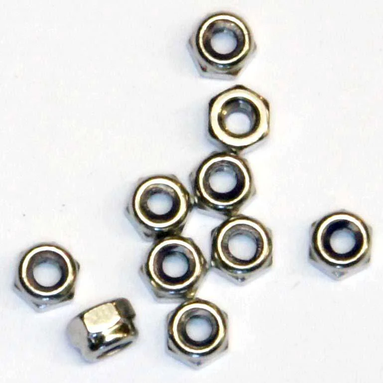 Stainless Nyloc Nuts Pack Of 10 - Various Sizes - Image 2