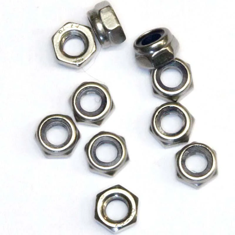 Stainless Nyloc Nuts Pack Of 10 - Various Sizes - Image 4