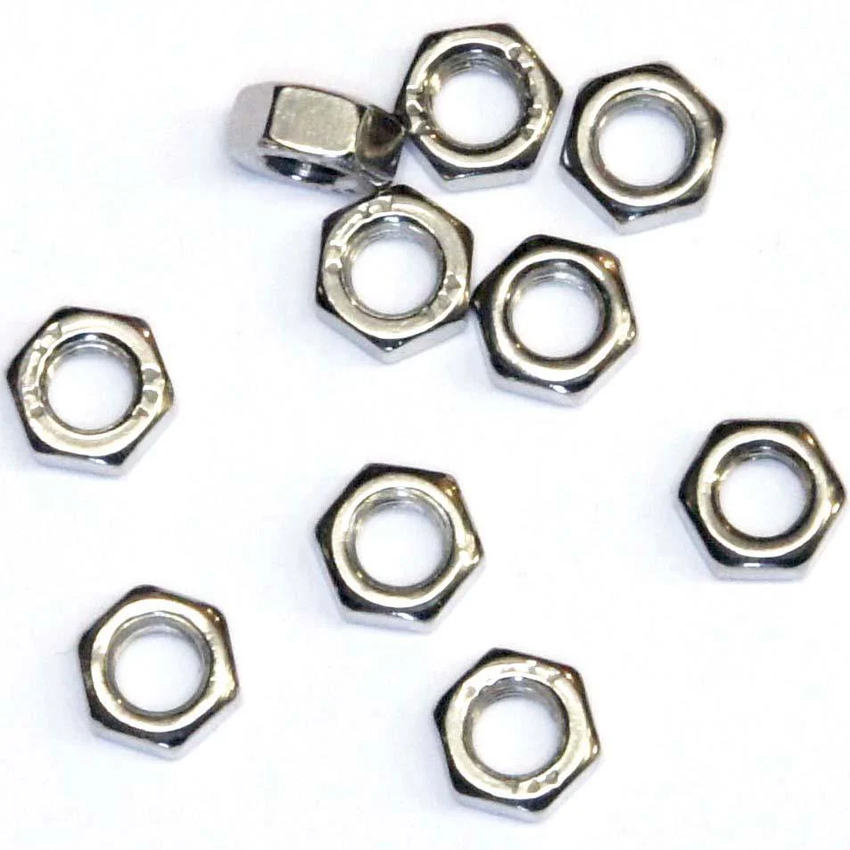 Stainless Plain Nuts Metric Pack Of 10 - Various Sizes - Image 10