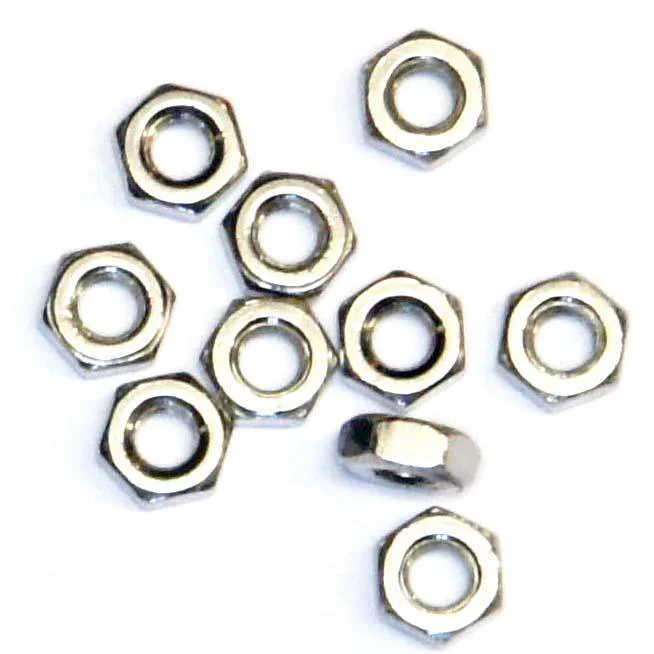 Stainless Plain Nuts Metric Pack Of 10 - Various Sizes - Image 8