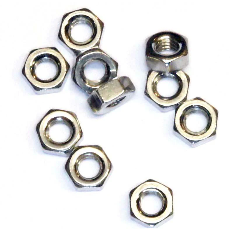 Stainless Plain Nuts Metric Pack Of 10 - Various Sizes - Image 9
