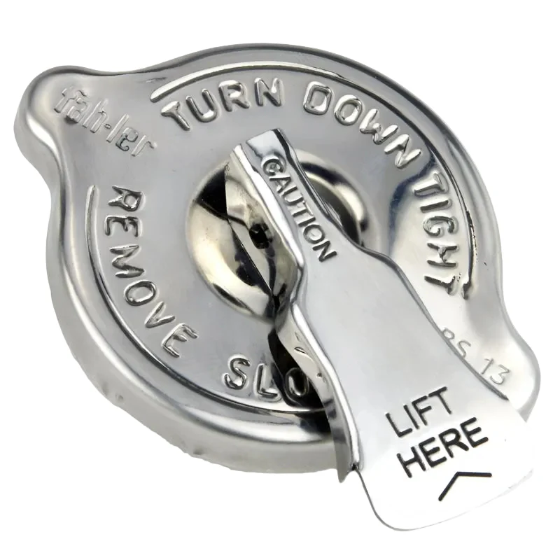 Stainless Pressure Release Radiator Cap - Choose Pressure
