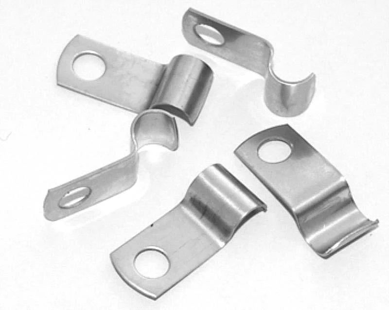 Stainless Saddle Clamps 8mm Pack Of 5